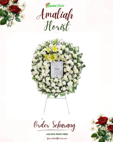 Krans Bunga Duka Kedungmaling
